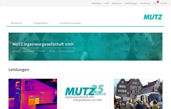 Vorschau von mutz.de, M.UT.Z - Mobiles Umwelttechnik Zentrum