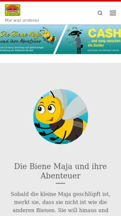 Vorschau der mobilen Webseite freilichtbuehne-twiste.de, Freilichtbühne Twiste