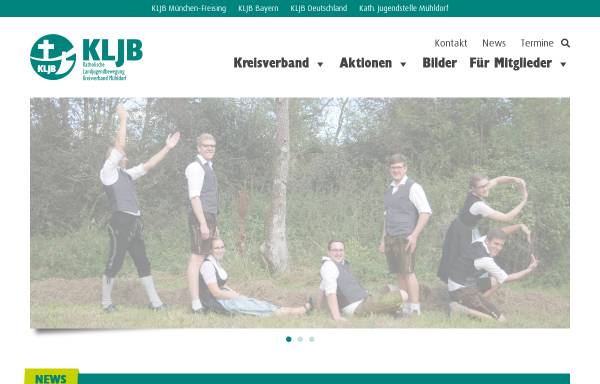Vorschau von www.kljb-muehldorf.de, Katholische Landjugendbewegung