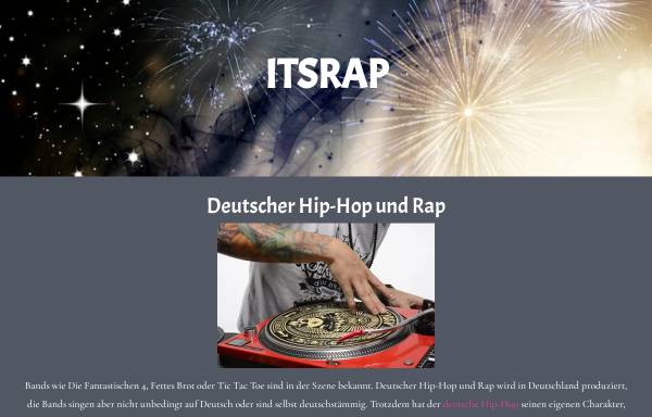 Vorschau von www.itsrap.de, It´s rap