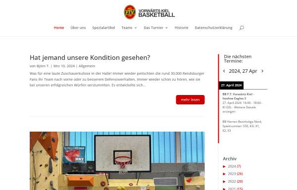 F.T.Vorwärts Kiel von 1901- Basketball