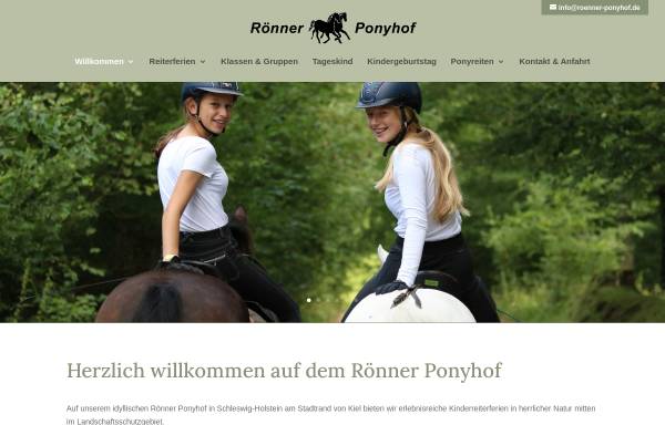 Vorschau von roenner-ponyhof.de, Roenner-Ponyhof