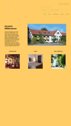 Vorschau der mobilen Webseite www.spitze-warte.de, Hotel - Restaurant Spitze Warte