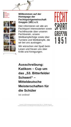 Fechtsportgemeinschaft Greppin 1951 e.V.