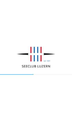 Vorschau der mobilen Webseite www.seeclub-luzern.ch, See-Club Luzern