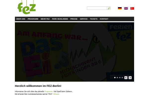 Kinder- und Jugendfreizeitzentrum Wuhlheide (FEZ)