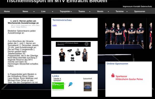 Vorschau von www.mtv-bledeln.de, MTV Eintracht Beldeln e.V.