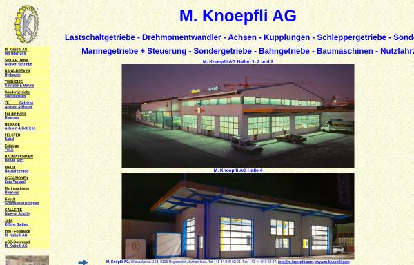 Vorschau von www.m-knoepfli.com, M. Knöpfli AG