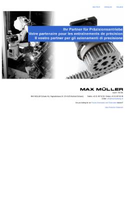 Vorschau der mobilen Webseite www.maxmuellerag.ch, Max Müller AG