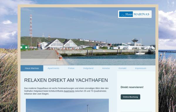 Vorschau von www.haus-marinas.de, Haus Marinas