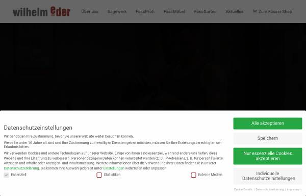 Vorschau von www.wilhelm-eder.de, Eder Landhandel GmbH