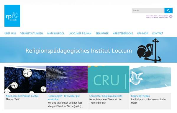 Vorschau von www.rpi-loccum.de, Religionspädagogisches Institut Loccum