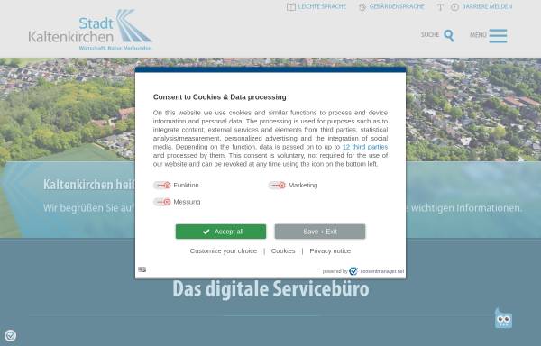 Vorschau von www.kaltenkirchen.de, Stadt Kaltenkirchen