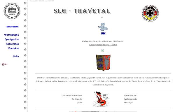 Vorschau von www.travetal.de, SLG Travetal im BDMP e. V.