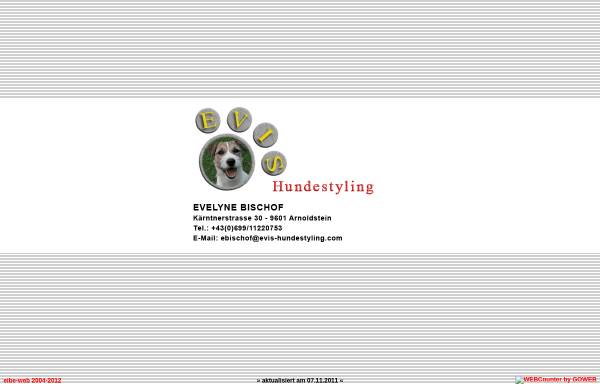 Vorschau von www.evis-hundestyling.com, Evis Hundestyling