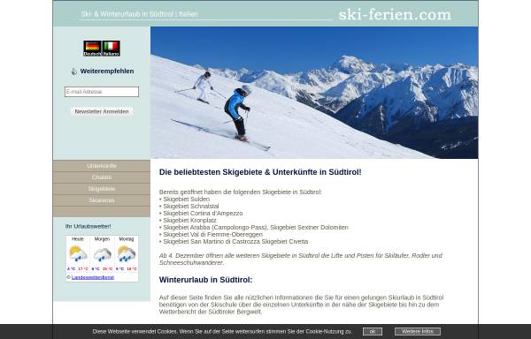 Vorschau von www.ski-ferien.com, Ski Ferien