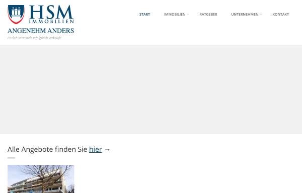 Vorschau von www.hsm-immobilien.de, HSM-Immobilien