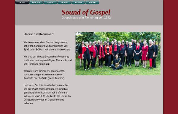 Vorschau von www.sound-of-gospel.de, Sound Of Gospel
