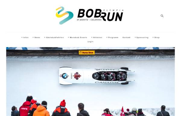 Vorschau von www.olympia-bobrun.ch, Olympia-Bobrun St.Moritz-Celerina