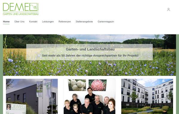 Vorschau von www.demel-galabau.de, Demel Garten- und Landschaftsbau