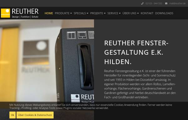 Vorschau von www.reuther.de, Reuther Verpackung