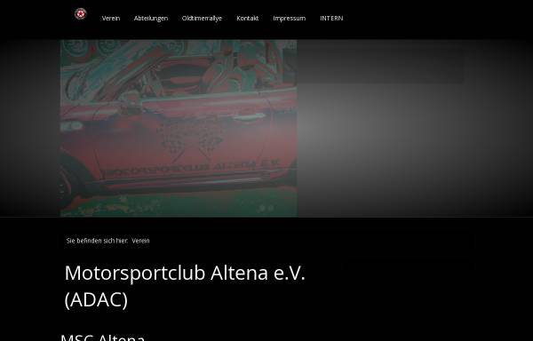 Vorschau von www.msc-altena.de, Motorsportclub Altena e.V. (ADAC)