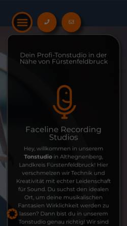 Vorschau der mobilen Webseite www.spicerecords.de, Spice Recording Studios