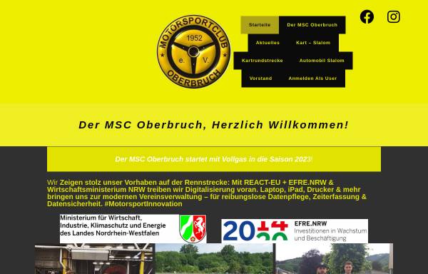 Vorschau von mscoberbruch.de, MSC Oberbruch e.V. im DMV
