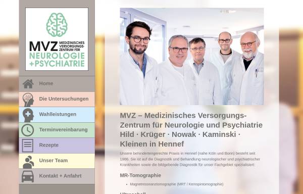 Vorschau von www.neurologie-hennef.de, Nervenärztliche Gemeinschaftspraxis Hild, Krüger & Nowak