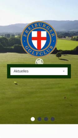 Vorschau der mobilen Webseite www.fr-gc.de, Freiburger Golfclub e.V.