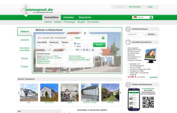 Vorschau von www.immopool.de, Immobilien Geimer