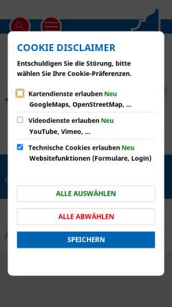 Vorschau der mobilen Webseite www.pfungstadt.de, Pfungstadt