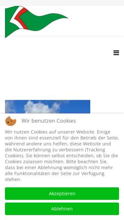 Vorschau der mobilen Webseite www.sv-wilster.de, Seglervereinigung Wilster e.V.