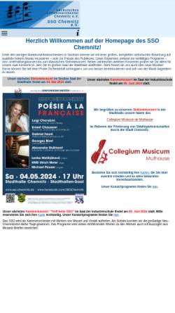 Vorschau der mobilen Webseite sso-chemnitz.de, Sächsisches Sinfonieorchester Chemnitz e.V.