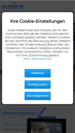 Vorschau der mobilen Webseite www.4logistic.de, 4logistic