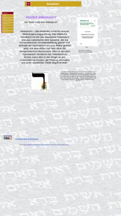 Vorschau der mobilen Webseite www.hebraicum.de, Hebraicum.de