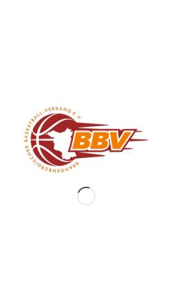 Vorschau der mobilen Webseite www.bbv-inside.de, Brandenburger Basketballverband e.V.