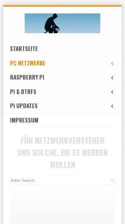 Vorschau der mobilen Webseite www.pcnetzwerke.de, PCNetzwerke.de