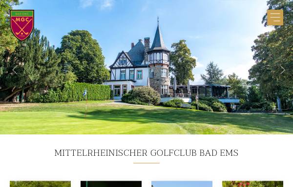 Vorschau von mgcbadems.de, Mittelrheinischer Golfclub Bad Ems
