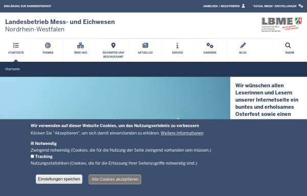 Landesbetrieb Mess- und Eichwesen Nordrhein-Westfalen (LBME NRW)