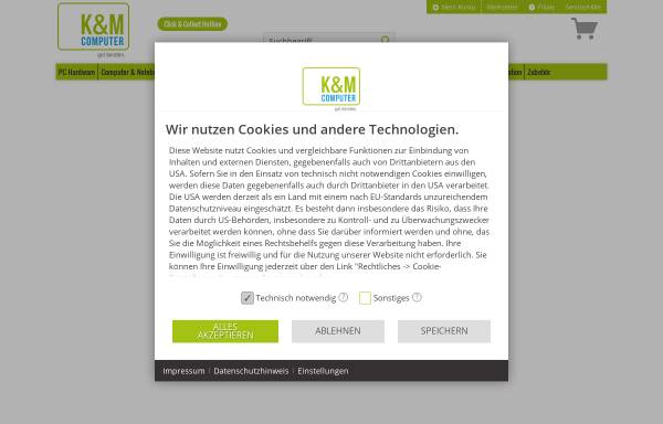 Vorschau von www.kmcomputer.de, KL Computer e. K.