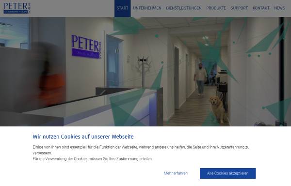 Vorschau von www.peter-cs.de, Peter Communication Systems GmbH