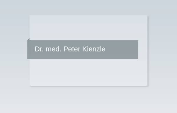 Vorschau von www.drkienzle.de, Praxis Dr. Kienzle