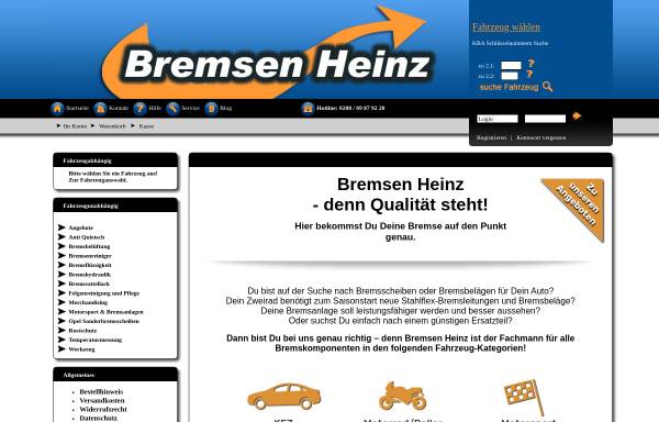 Vorschau von www.bremsen-heinz.de, Bremsen-Heinz