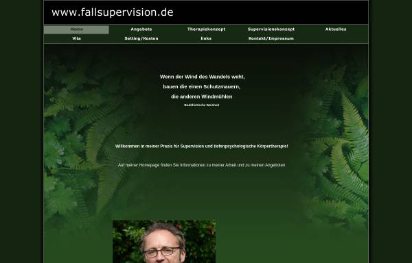 Vorschau von www.supervision-dortmund.de, Praxis für Supervision und tiefenpsychologische Körpertherapie