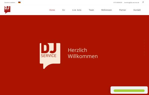 Vorschau von www.dj-service.de, DJ Service München