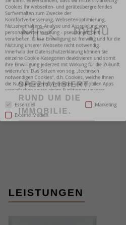 Vorschau der mobilen Webseite www.mek-law.de, v. Minckwitz - Erdl - Kochenburger
