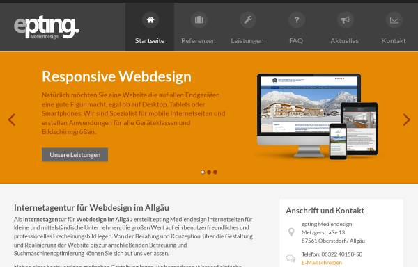 Vorschau von www.epting-mediendesign.de, Epting Mediendesign