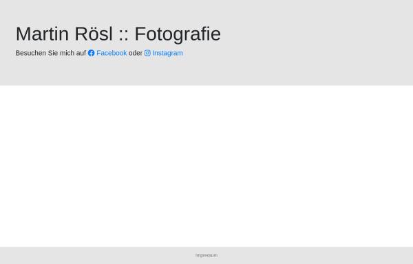 Vorschau von www.roesl-online.de, Martin Rösl - Fotogalerie