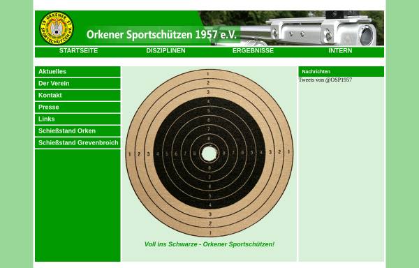 Vorschau von www.orkener-sportschuetzen.de, Orkener Sportschützen e.V. 1957